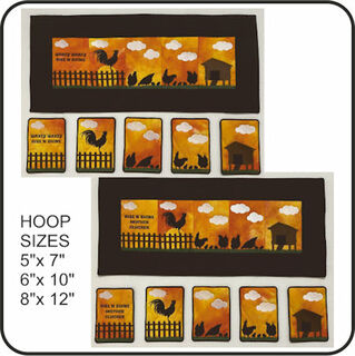 Rise and Shiner Runner and Coasters