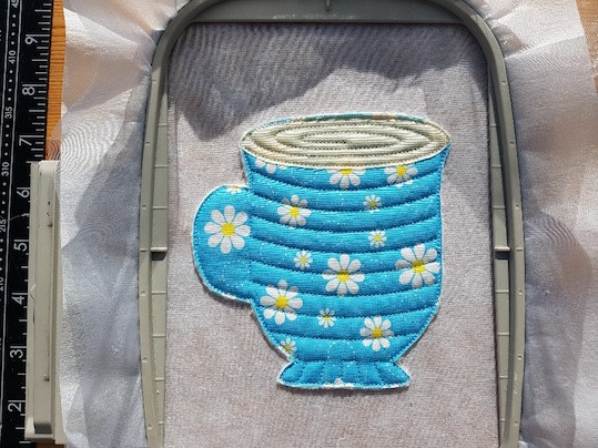 In the hoop Tea Bag Holder 12